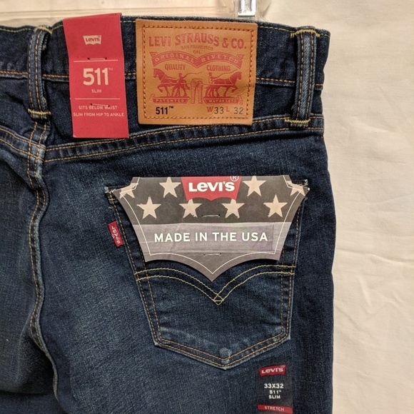 levis 511 cone denim